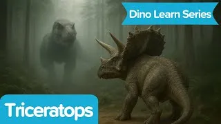 Thumbnail: Triceratops (Dino Learn Series) | Dinosaur Learning Song | Kids Song | Mangdungi Kids