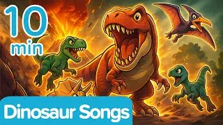 Thumbnail: Dinosaur Songs Compilation | Dino Introduction Songs | Kids Song | Mangdungi Kids