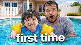 Thumbnail: MYRA Swims Alone For the First Time! *emotional*