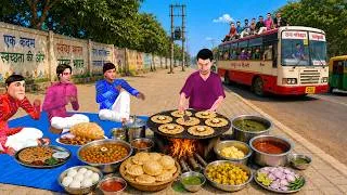 Thumbnail: Garib Ka Roadside Dhaba Tasty Street Food Cooking Comedy Hindi Kahani Moral Stories
