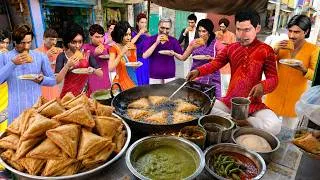 Thumbnail: Aloo Patties Wala Crispy Potato Patties Indian Street Food Comedy Hindi Kahani Moral Stories