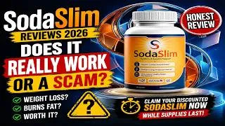 Thumbnail: SodaSlim Reviews 2026: Does It Really Work or Is It a Scam? (Honest Review & Ingredients Explained)