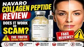 Thumbnail: Navaro Collagen Peptide Review: Does It Really Work or Is It a Scam? (Watch Before You Buy!)