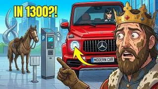 Thumbnail: King Visited His "Exiled Trash" & Found A Sci-Fi Metropolis In 1300! - Manhwa Recap