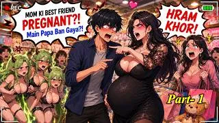 Thumbnail: I Accidentally Got My Mom's Best Friend Pregnant | Part 1 | Anime Explained in Hindi | Manhwa Recap