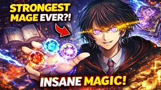 Thumbnail: The Strongest Grimmwar Mage | Manhwa Story Explained in Hindi