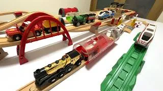 Thumbnail: BRIO wooden toys! We built a track and played with friends!