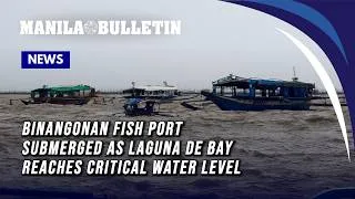 Thumbnail: Binangonan Fish Port submerged as Laguna de Bay reaches critical water level