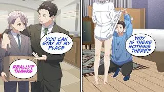 Thumbnail: I felt sorry for my coworker who'd been fired and lost their home [Manga Dub]