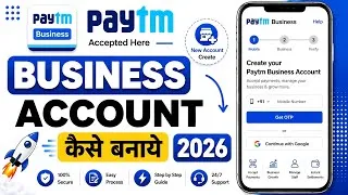 Thumbnail: Paytm Business Account Kaise Banaye || How to Open Paytm Business Account | Paytm Merchant Account