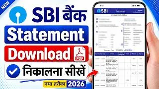 Thumbnail: SBI Bank Statement Kaise Nikale | SBI Bank Statement Pdf Download | SBI Account Statement Download