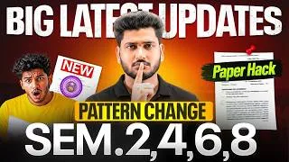 Thumbnail: DU SOL Big Update 😱 Exam Pattern Change 2026 | Don't Ignore