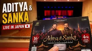 Thumbnail: Aditya Narayan & Sanka Live in Japan 🇯🇵 | Amazing Hindi & Sri Lankan Music Concert | Japan Vlog
