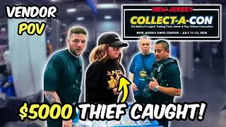 Thumbnail: THIEF CAUGHT at NJ Collect A Con! | Pokemon Card Show Vendor POV