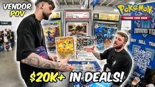 Thumbnail: BUYING EVERYTHING! 20k+ In Deals! | Pokemon Card Show Vendor POV