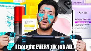 Thumbnail: I bought EVERY tik tok shop product for a week straight.... are they lying?