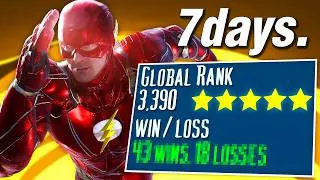 Thumbnail: I Spent 7 Days Trying to MASTER The Flash In Injustice 2...