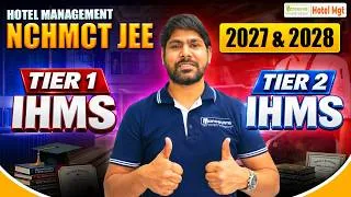 Thumbnail: Hotel Mgt- Target Top IHM Colleges - Tier 1 IHMs Vs Tier 2 IHMs through NCHMCT JEE #ihm #nchmctjee