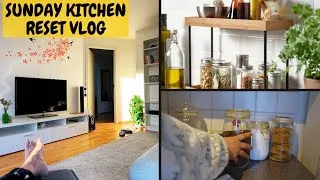 Thumbnail: RELAXING KITCHEN RESTOCK ASMR | KITCHEN COUNTERTOP ORGANISATION