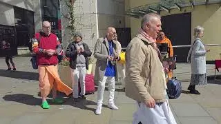 Thumbnail: Uxbridge Harinam sankirtana lead by Sally 
