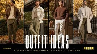 Thumbnail: How Men Can Combine Brown, Cream and Olive This Fall