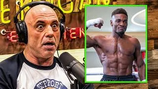 Thumbnail: “Canelo Will Be D3AD!” Joe Rogan Reacts To Christian Mbilli MONSTER Training For Canelo FIGHT