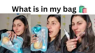Thumbnail: What is in my bag ?? 🛍️🛍️Ft.skincare products #skincare 