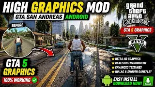 Thumbnail: HOW TO INSTALL GTA 5 GRAPHICS MOD IN GTA SAN ANDREAS ANDROID