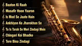 Thumbnail: Evergreen Hindi Songs | Flute & Saxophone Instrumental | Baaton Ki Raah, Musafir Hoon Yaaron