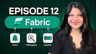 Thumbnail: How to Keep Your Data Pipelines Running in Production | Fabric Monitoring & Debugging | EP 12