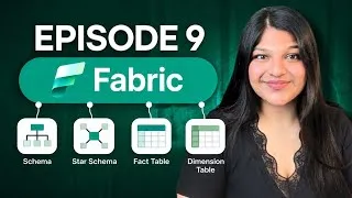 Thumbnail: How to Build a Star Schema in Microsoft Fabric Warehouse | Full Demo | EP 09