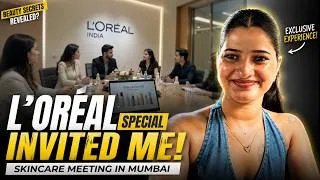 Thumbnail: L'Oréal Invited Me to Their Headquarters! 😭 (Mumbai Vlog)