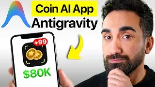 Thumbnail: How to Build an App with Google Antigravity making 80k/month (Gemini 3.0)