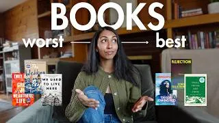 Thumbnail: WORST to BEST: I ranked every single book I read in 2025