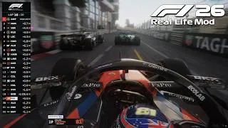 Thumbnail: FATAL PIT ERROR! Double Stack Disaster in Monaco |  Oscar Piastri Onboard Cam | Ultra Realistic Mod