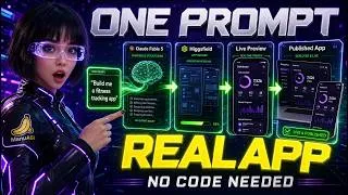 Thumbnail: I Gave AI One Prompt… It Built a Real App Inside Higgsfield | Higgsfield App Builder