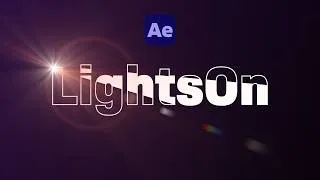 Thumbnail: LightsOn - New Cinematic Lights and Lens Flairs for After Effects! No Plugin!
