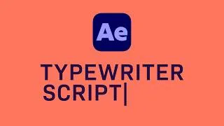Thumbnail: Easy After Effects Typewriter Animation - Free Script