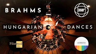 Thumbnail: BRAHMS: Hungarian Dances (Medellín Philharmonic, Manuel López-Gómez) [360°] 8K
