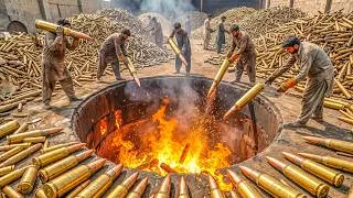 Thumbnail: Secret Pakistan Factory Turns Millions of Bullets Into Make Artificial Jewellery -Incredible Process