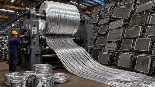 Thumbnail: Amazing Recycling Process of Old Car Radiators Scrap Into Manufacturing New Shiny Wire