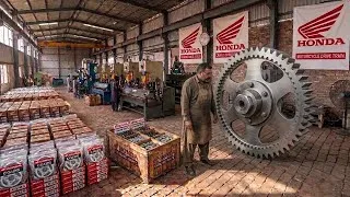 Thumbnail: Amazing Manufacturing Process of Motorcycle Rear Wheel Sprocket In Factory | Mass Production Process