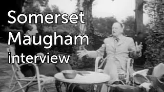Thumbnail: Somerset Maugham interview (1955)