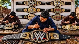 Thumbnail: Amazing Pakistani Craftsmen Making WWE Championship Belt