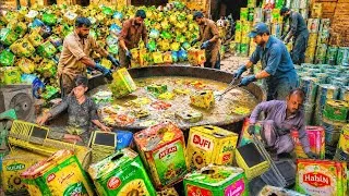 Thumbnail: Waste Metal Drum to Blackboard Factory Process | Amazing Recycling & Mass Production