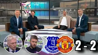Thumbnail: MAN UTD COLLAPSE AGAIN! 😱 Everton 2-2 United | Is Carrick in TROUBLE? Hargreaves & Joe Cole REACT