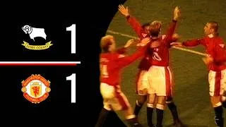 Thumbnail: Derby County v Manchester United | A David Beckham Blaster | 1996/1997