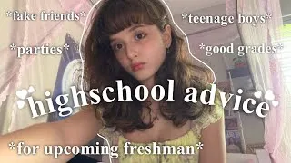 Thumbnail: SURVIVAL TIPS I WISH I knew BEFORE starting highschool ✎ᝰ. *big sister advice*