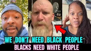 Thumbnail: WHITE MAN SAYS  " White People Don't need Black Americans" and instantly got Schooled on History
