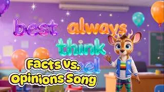 Thumbnail: Facts vs. Opinions Song  - Music Video for Kids!